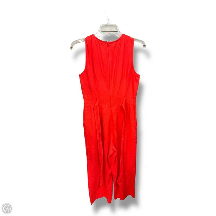 Jumpsuit By Nicole By Nicole Miller In Orange, Size: Xs