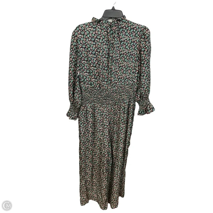 Jumpsuit By Rebecca Taylor In Floral Print, Size: L