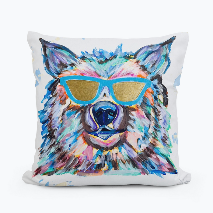 Kathryn Fun Bear Pillow
