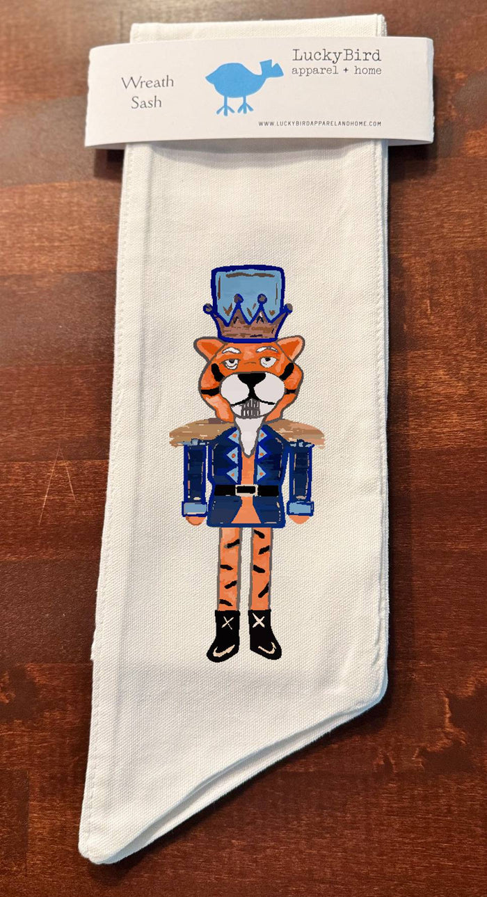 Kathryn Tiger Nutcracker Navy Sash