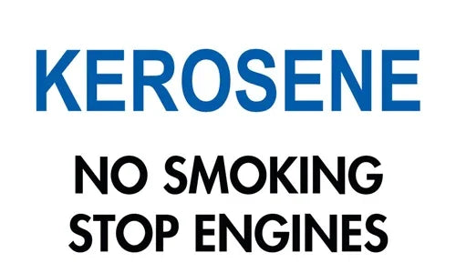 Kerosene Pump Topper Sign - Fuel Station Insert - UnitedSign