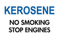 Kerosene Pump Topper Sign - Fuel Station Insert - UnitedSign