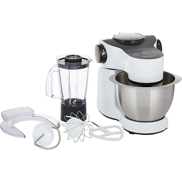 Kitchen Machine 900W Charlotte 4L Bowl 1L Blender Cake Mixer Kitchen Machine 900W Charlotte 4L Bowl 1L Blender Kitchen Machine 900W Charlotte 4L Bowl 1L Blender Moulinex