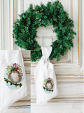 Kristies Flower Child Bird Wreath Sash
