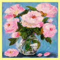 Kristies Pink Rose Petals Square Swap