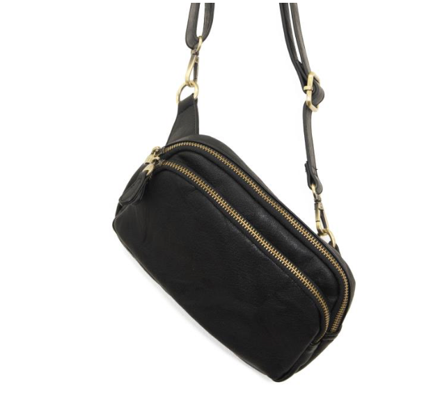 Kylie Double Zip Sling/Belt Bag