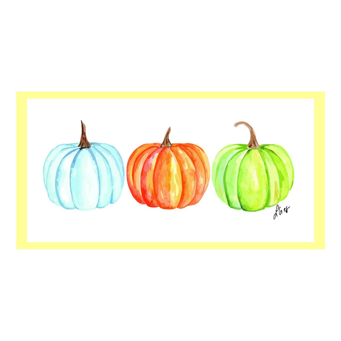Laura's 3 Pumpkins Pillow Swap