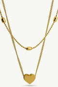 Layered Heart Necklace