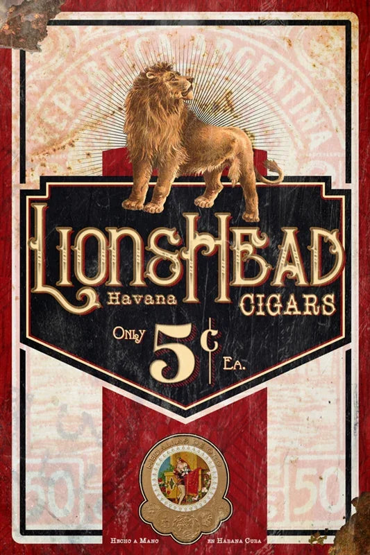 LionHead Havana Cigars Sign - UnitedSign