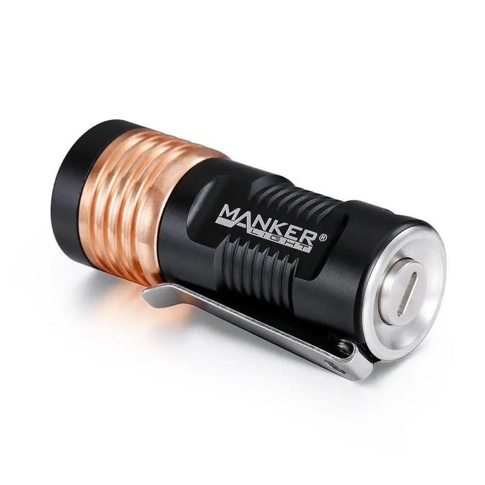 Manker E14 III 4000 Lumens Mini EDC Pocket Flashlight Bundle 18350 - NORTH RIVER OUTDOORS