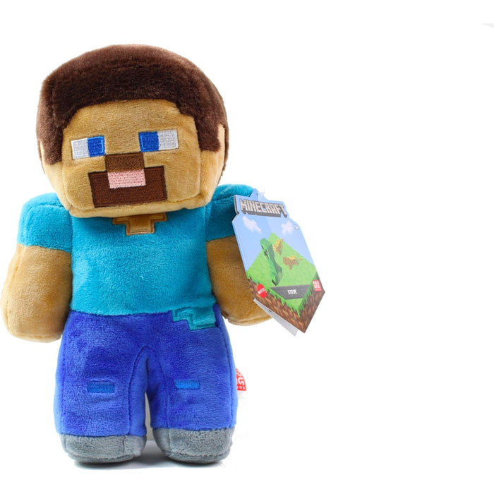 Mattel HHG11 Minecraft Mobs Steve Plush, Multicolor