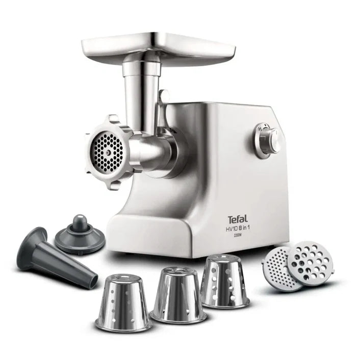 Meat Mincer 2200W, 3 Grids, with Kebbe & Shred Attachments meat mincers Meat Mincer 2200W, 3 Grids, with Kebbe & Shred Attachments Meat Mincer 2200W, 3 Grids, with Kebbe & Shred Attachments Moulinex
