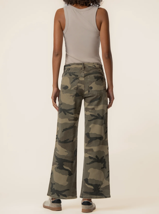 Meg High Rise Wide Leg Denim Jeans