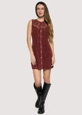 Merlot Whisper Mini Dress