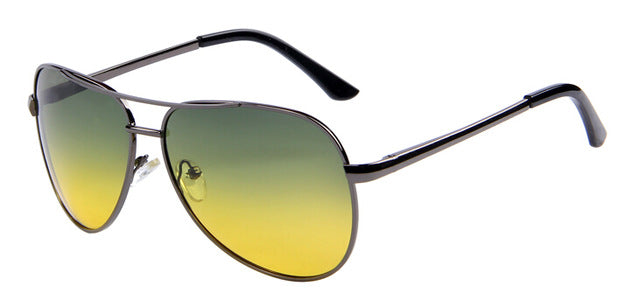 MERRY'S Men Polaroid Sunglasses Night Vision Driving Sunglasses 100% Polarized Sunglasses - 64 Corp