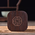 "Metal and Wood" Coaster for Tea Cups | Yunnan Sourcing Tea Shop