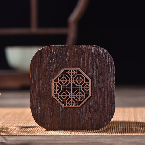 "Metal and Wood" Coaster for Tea Cups | Yunnan Sourcing Tea Shop