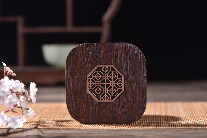 "Metal and Wood" Coaster for Tea Cups | Yunnan Sourcing Tea Shop