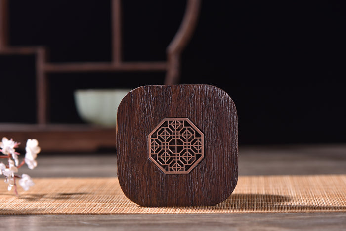 "Metal and Wood" Coaster for Tea Cups | Yunnan Sourcing Tea Shop