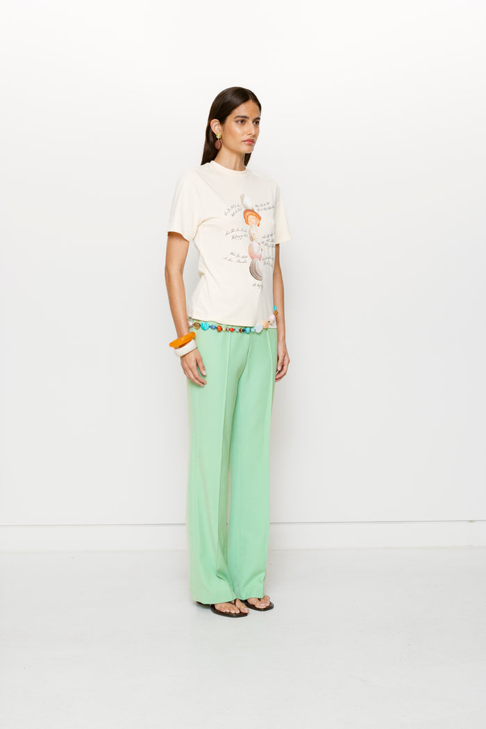 Mini Camiseta - Cream