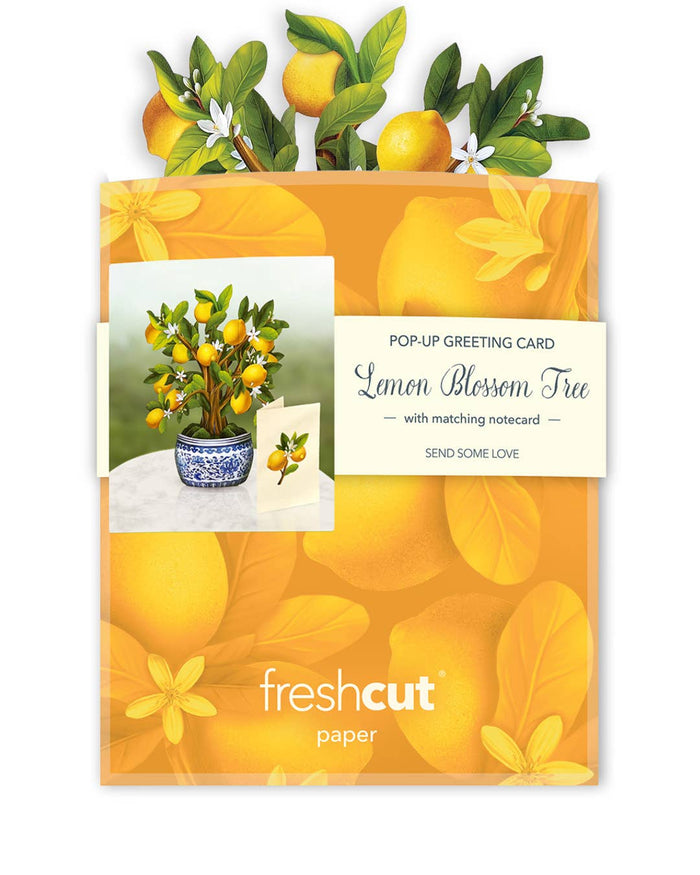 Mini Lemon Blossom Tree  Card