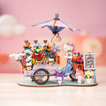 Modern Wooden Puzzle: Hello Kitty® and Friends Flower Cart