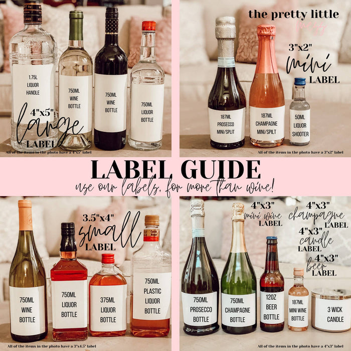 Mom, Happy Mother's Day Wine Label