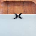 Moon Stud Earrings