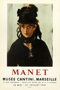 Musee Cantini, Marseille (after) Edouard Manet, 1961 - Mourlot Editions - Fine_Art - Poster - Lithograph - Wall Art - Vintage - Prints - Original