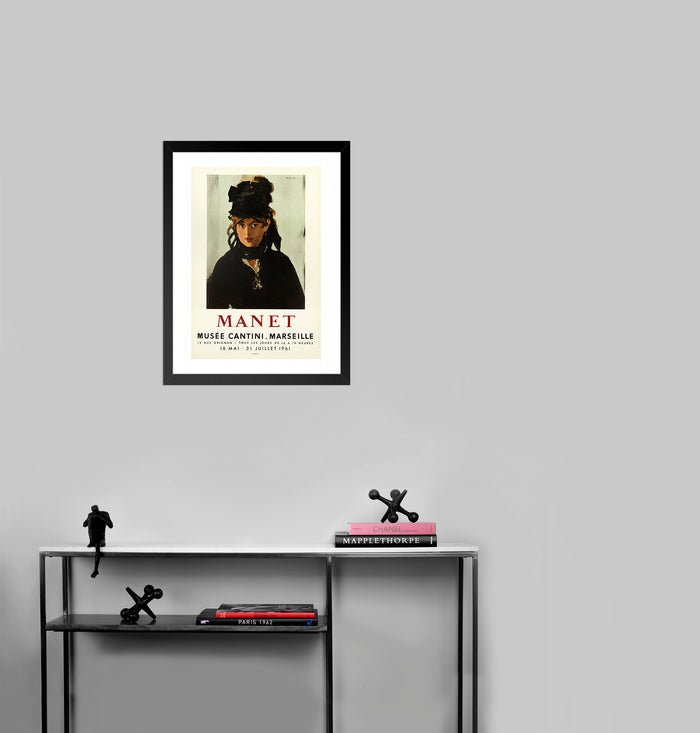 Musee Cantini, Marseille (after) Edouard Manet, 1961 - Mourlot Editions - Fine_Art - Poster - Lithograph - Wall Art - Vintage - Prints - Original
