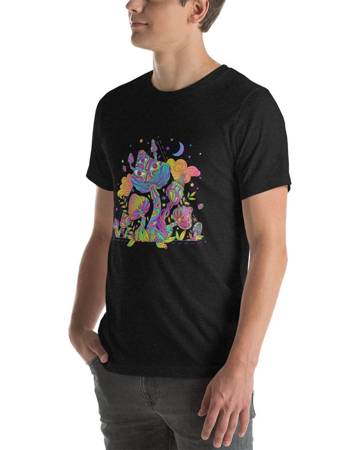 Mystic Mushroom T-Shirt, , - One Stop Rave