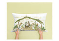 Nativity Green 14x20 Lumbar Pillow