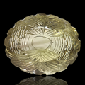 Natural 1 piece hand carved Yellow Quartz  : Oval Shape | Size:30x24mm - The LabradoriteKing