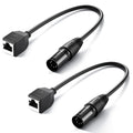 NEEWER 2 Packs NC005 5 Pin XLR Male to RJ45 Female Cable
