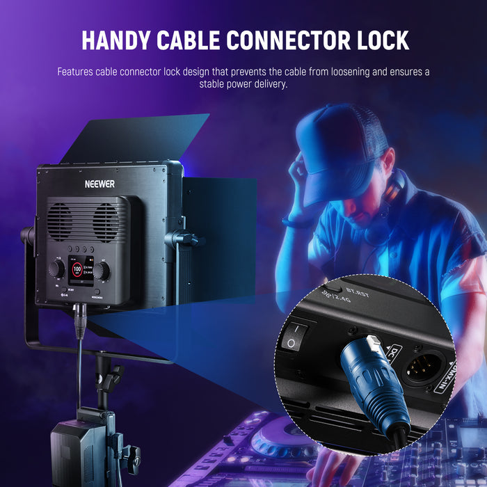 The cable connector lock can prevent the cable from loosening and ensure a stable power delivery