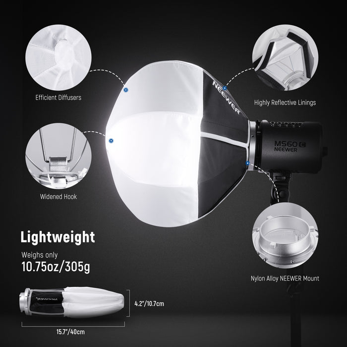 NEEWER NS6L Lantern Softbox with NEEWER Mount
