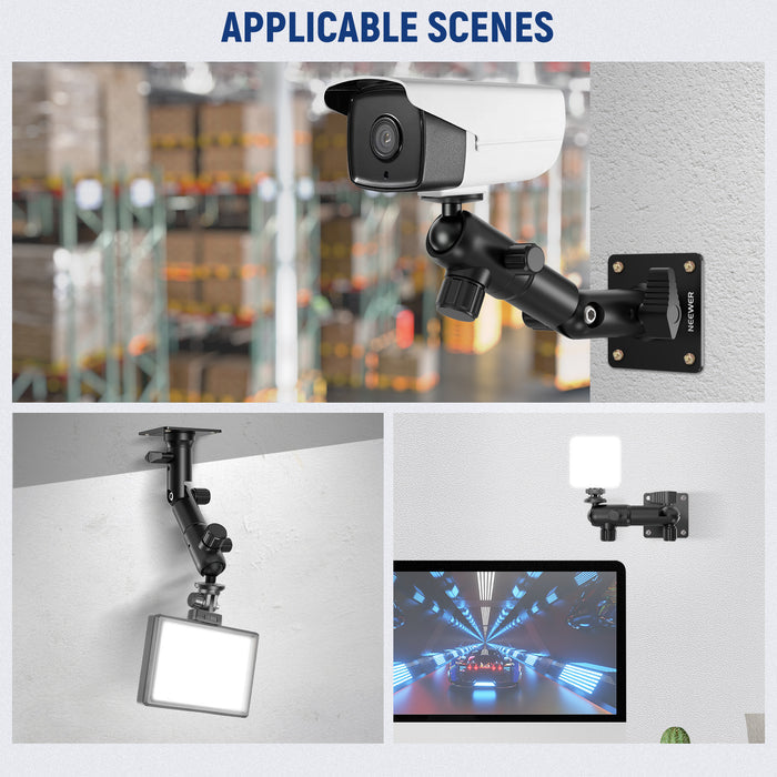 Scenarios for the NEEWER STWM 3 Inch Wall Mounting Bracket