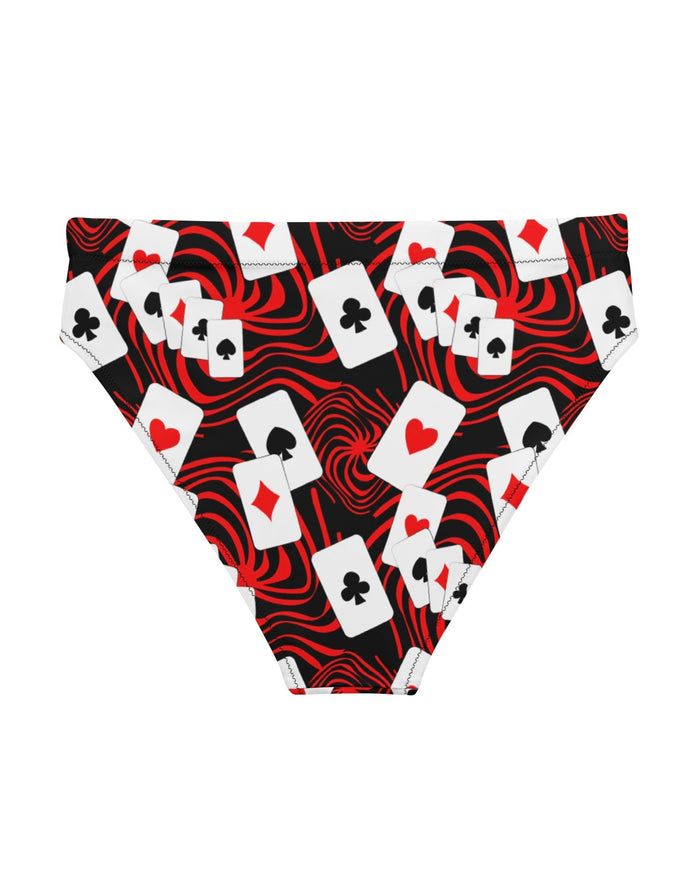 Off With Your Head Recycled High Waisted Bottoms, High-Waisted Bottoms, - One Stop Rave