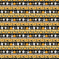 Olde Salem's Black Hat Society Multi Novelty Stripe Glow Fabric 315G-39