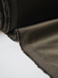 Olive Green Cotton Satin