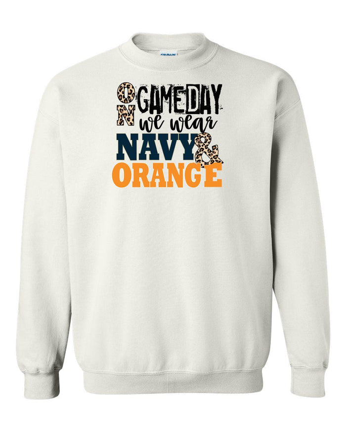 NAVY AND ORANGE / S