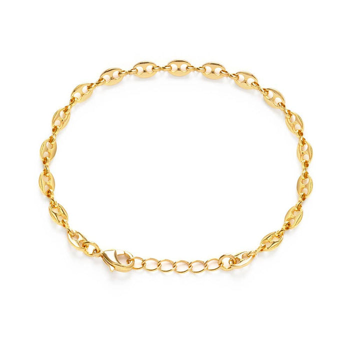 Oval Chain Link Bracelet