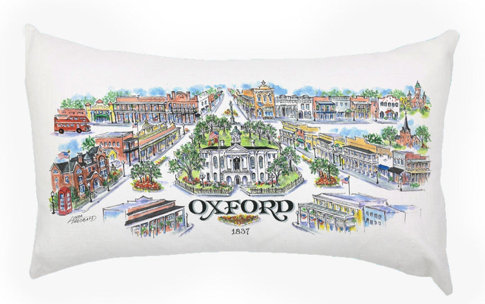 Oxford - Mississippi 14 X 20 Pillow