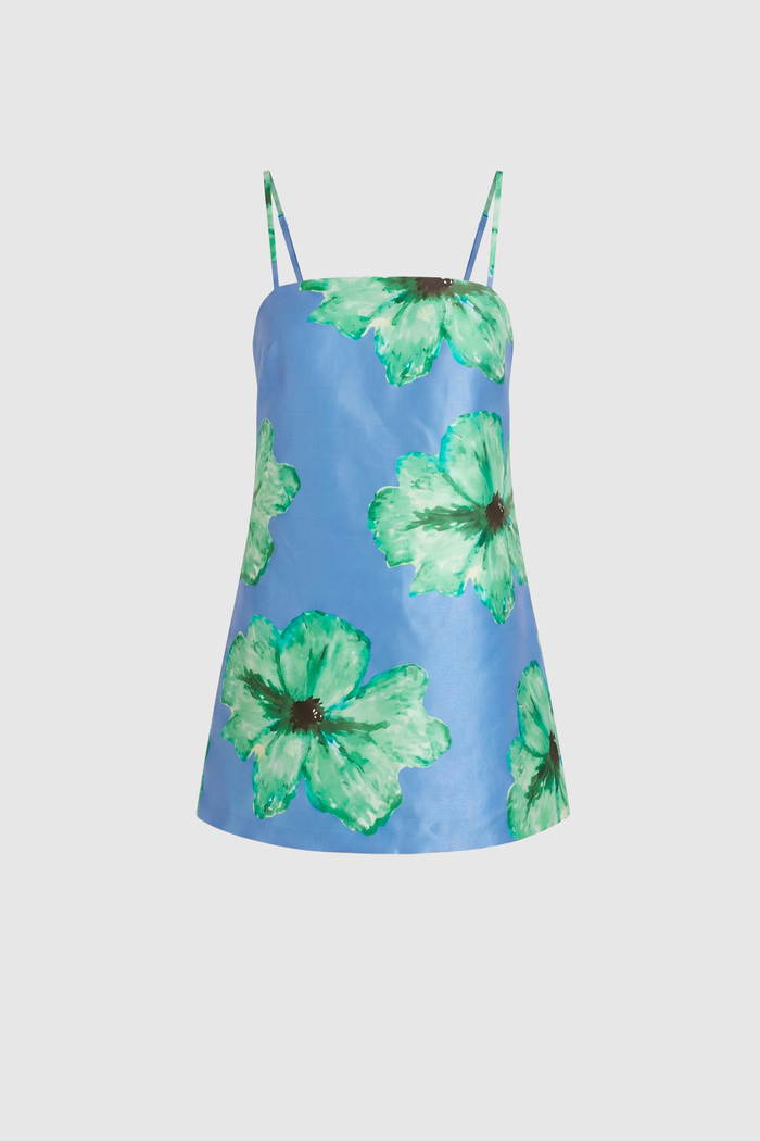 Palma Mini Dress - Cornflower