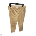 Pants Corduroy By Loft In Tan, Size: 14