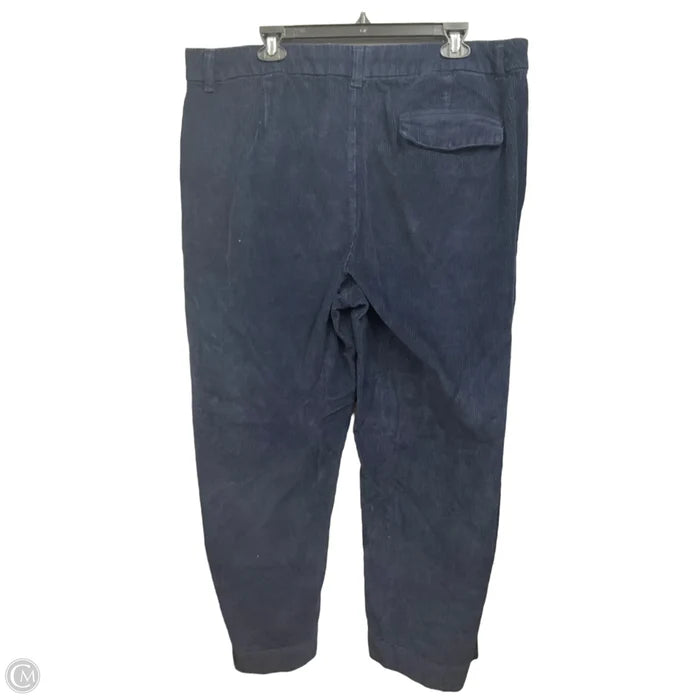 Pants Corduroy By Old Navy In Navy, Size: 18