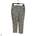 Pants Cropped By Chicos In Animal Print, Size: 6