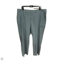 Pants Cropped By Eddie Bauer In Blue, Size: 18