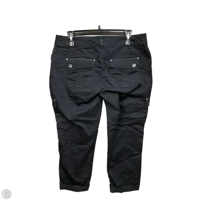 Pants Cropped By White House Black Market In Black, Size: 8