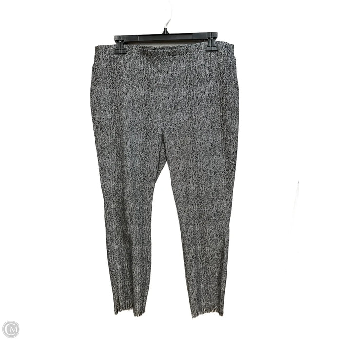 Pants Dress By Alfani In Black & White, Size: 12